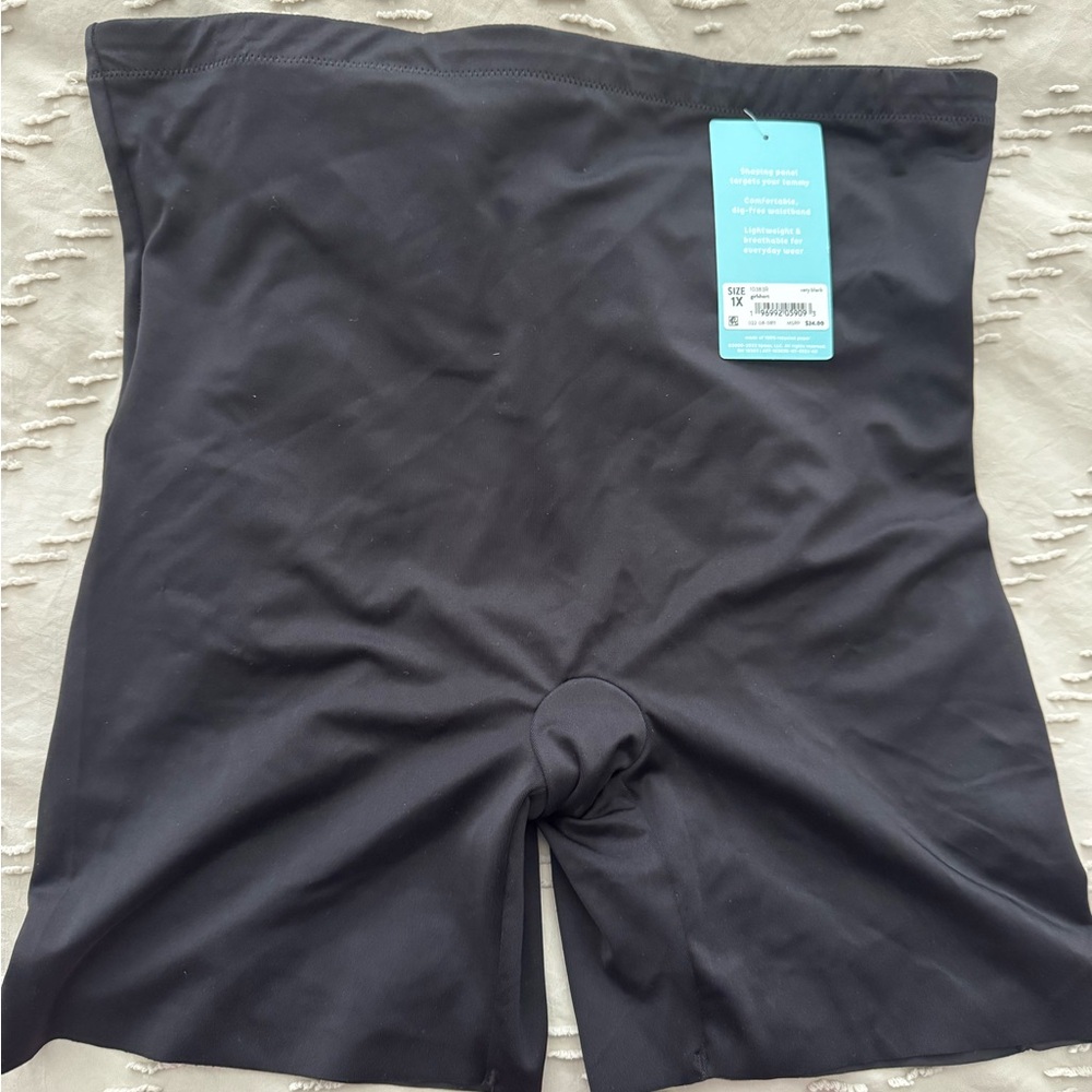 Assets by Spanx Black Shaping Shorts